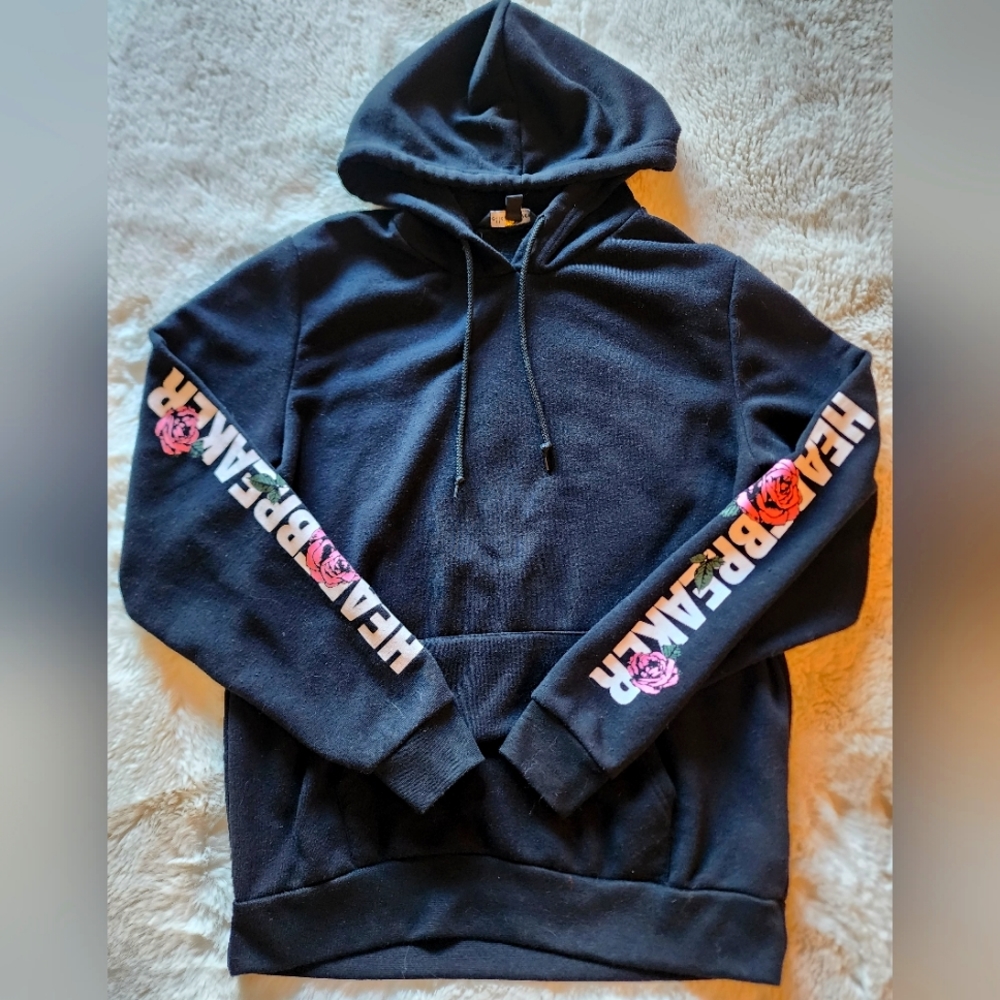 Heartbreaker Graphic Hoodie/Size Medium